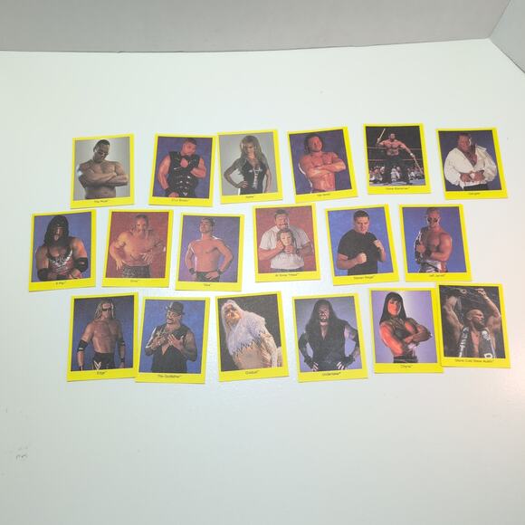 VTG 1998 WWF 2nd Edition Trivia Game Wrestler Cards - Picture 5 of 11